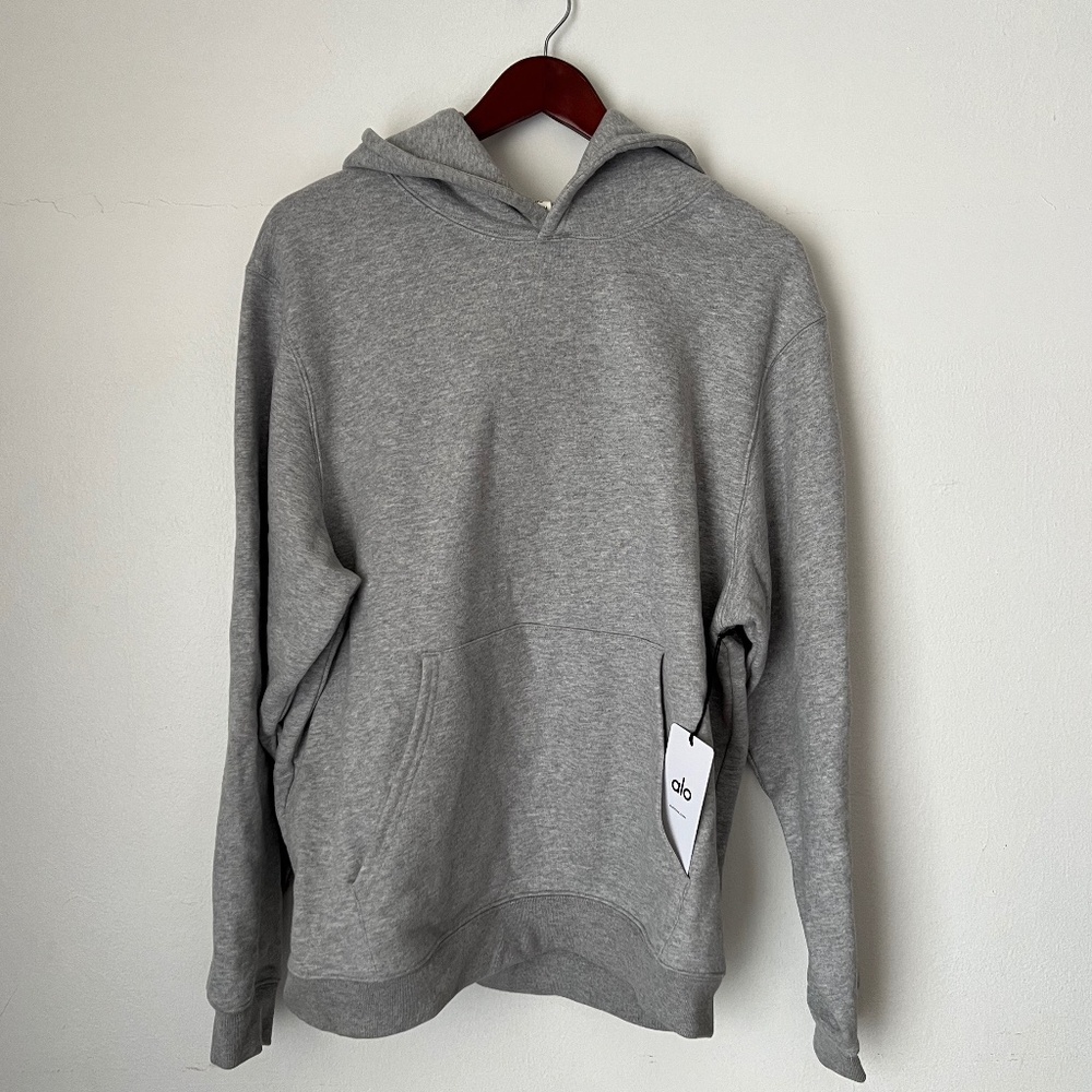 NWT Renown Heavy Weight Hoodie Athletic Heather Grey S